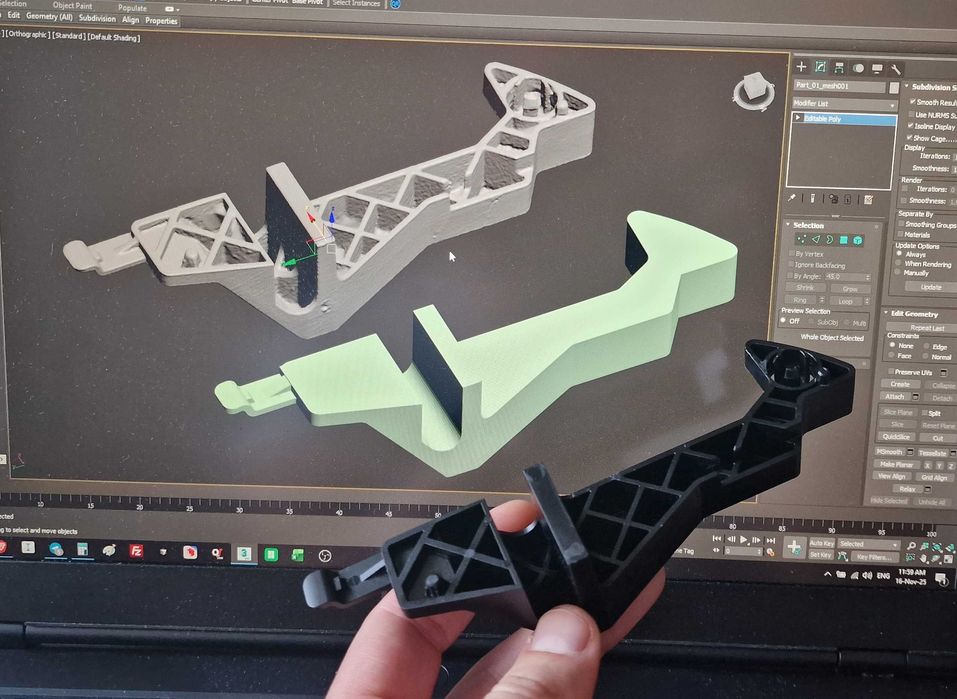 Зъбни колела, Резбови и Технически детайли - Изработка, Възстановяване