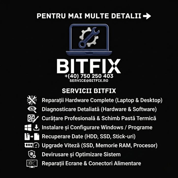 Bitfix - Service, Asamblări Calculatoare și IT București