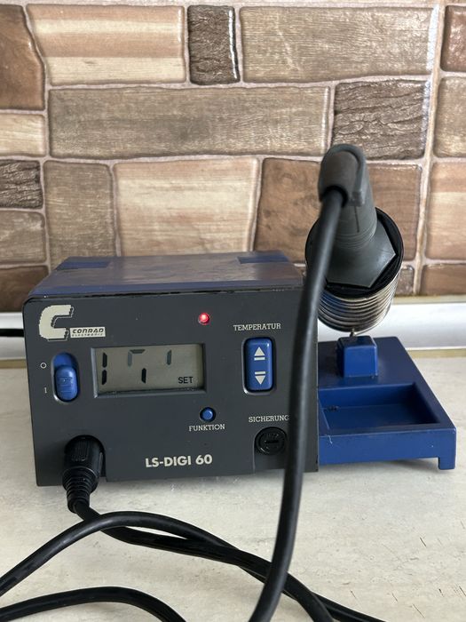 Statie de lipit cu cositor Conrad LS-DIGI 60