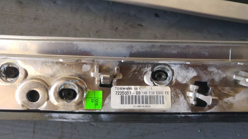 set trim ornamente usi cromate bmw serie 5 f11 525 7225552 7225551