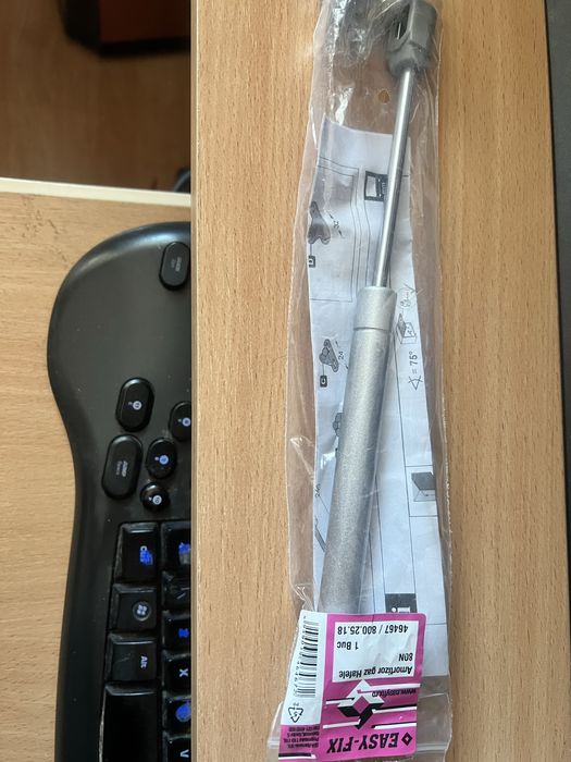 Amortizor gaz 80N Hafele 2 buc noi pentru usi mobilier