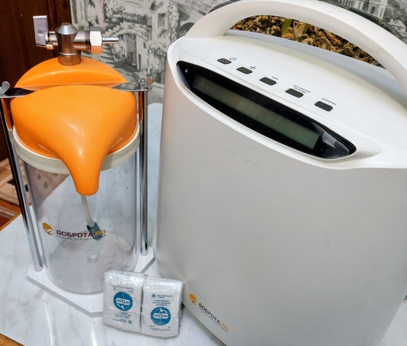 Кислородный пенка комплект 5 литровый бу