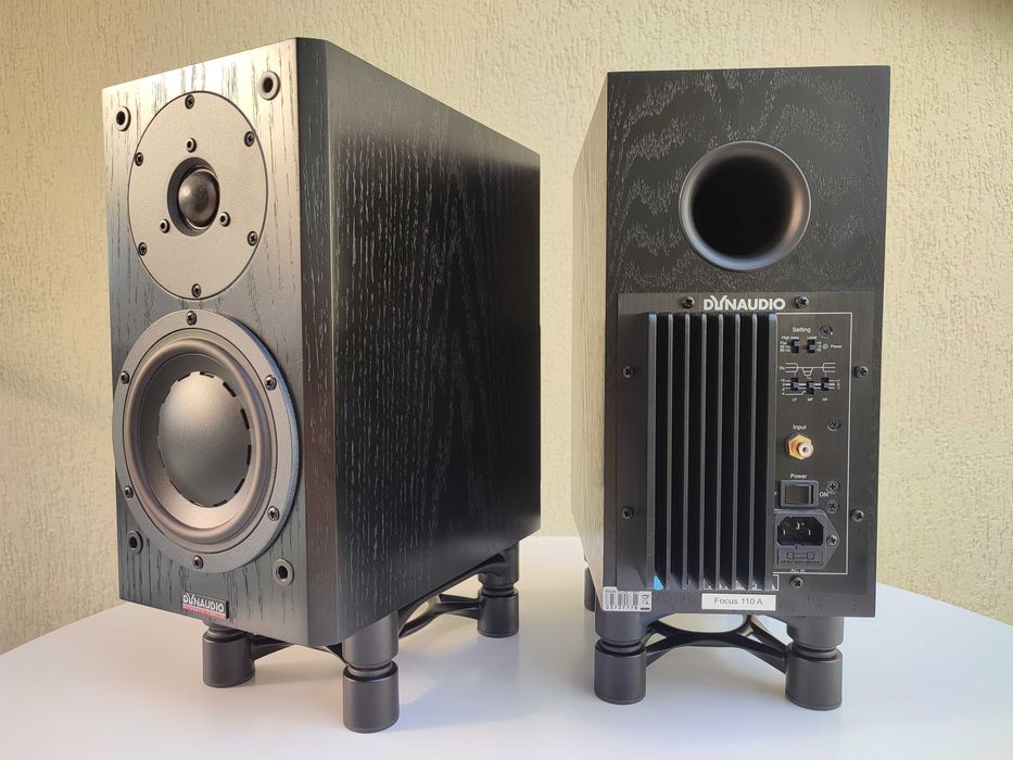 Vând boxe active Dynaudio Focus 110A Made in Denmark (monitoare studio