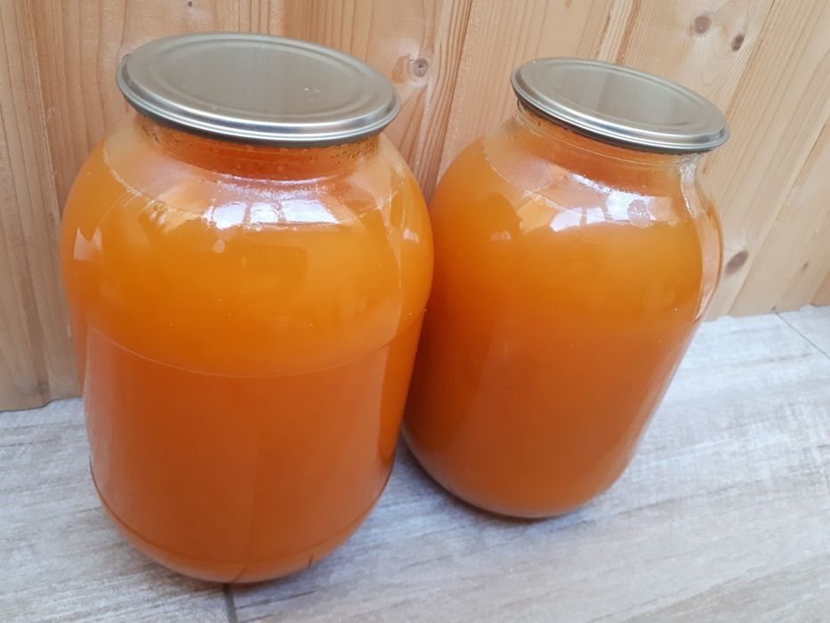 Тыквенно-морковный, апельсиновый  сок