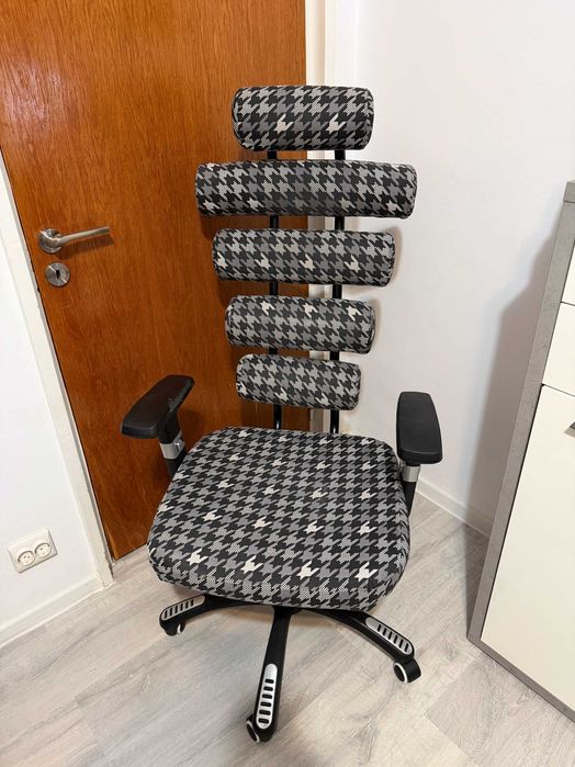 Scaun de Birou Gri/Negru