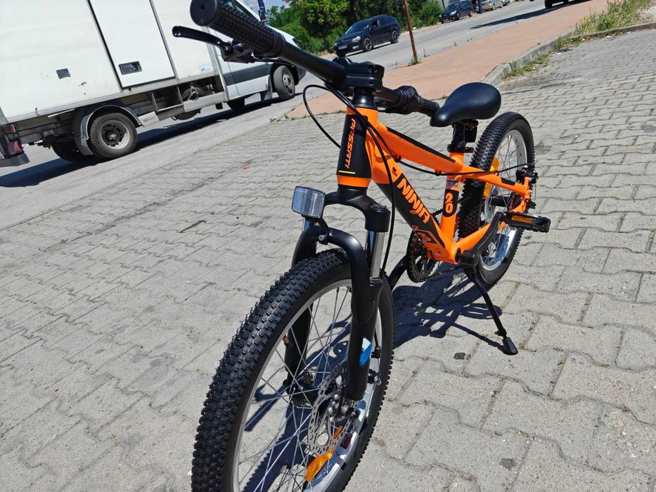 BG Алуминиев велосипед 20" NINJA оранж