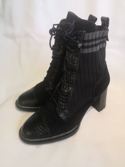 Hispanitas, дамски боти естествен велур, номер 36