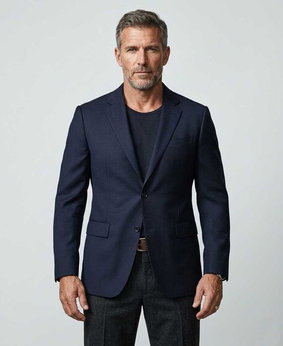 Ermenegildo Zegna - Оригинално мъжко сако размер 52 / L