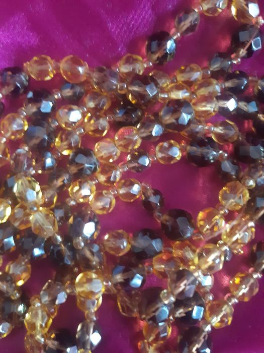 Бусы Чешское стекло Антикаарные