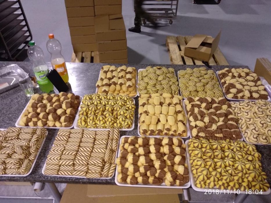 Отсадочная машина для печенья два бункера