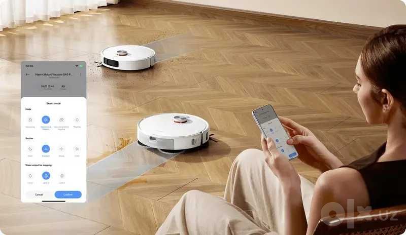 Умный Робот-пылесос Xiaomi Robot Vacuum S40 (EU, белый)