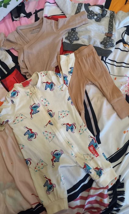 Бебешки дрехи 50-56 см момче/момиче  0-3месеца