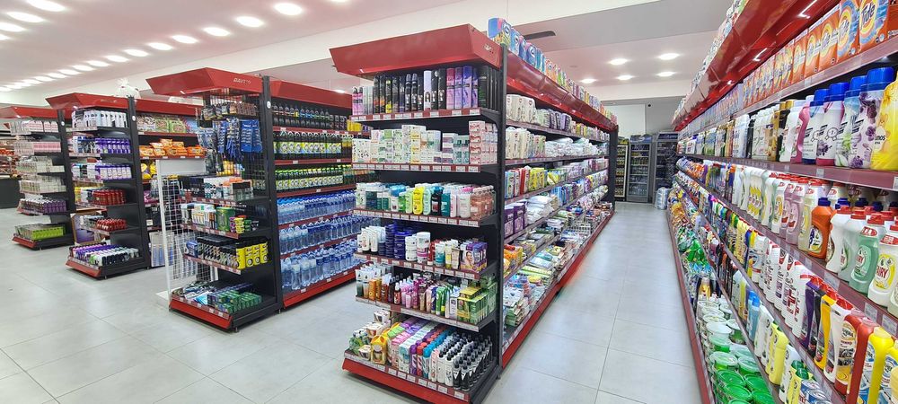 Стеллаж двусторонний