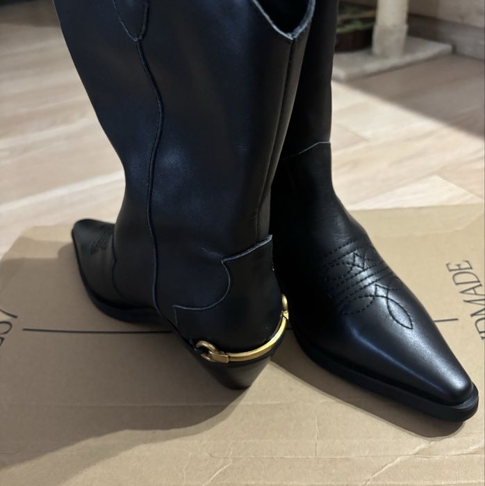 Cizme cowboy dama piele