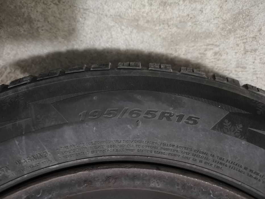 15" НОВИ Зимни Гуми с джанти NEXEN - 4бр. Рено Пежо Ситроен 195/65 R15