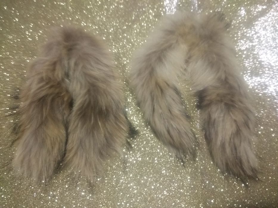 Воротники из натурального меха и норки