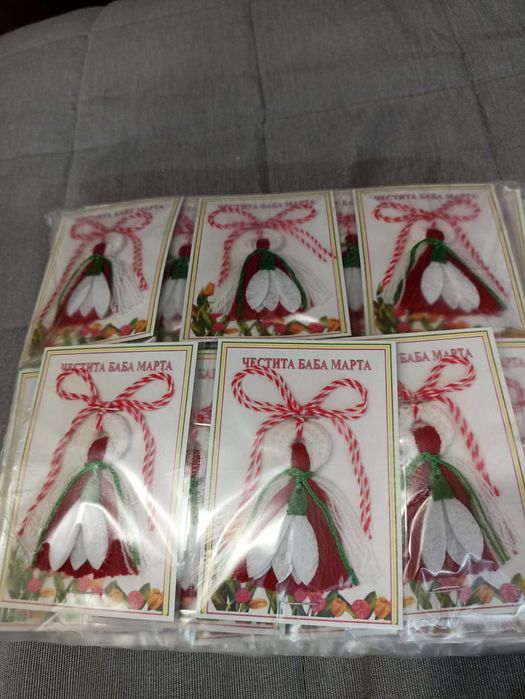 Мартеници, ръчна изработка. На едро от производител.