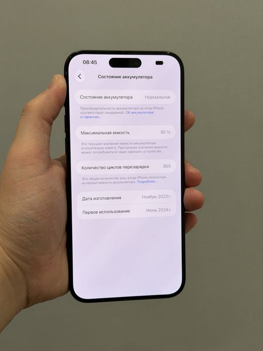 Iphone 15 pro max 96%akb Айфон 15 про макс