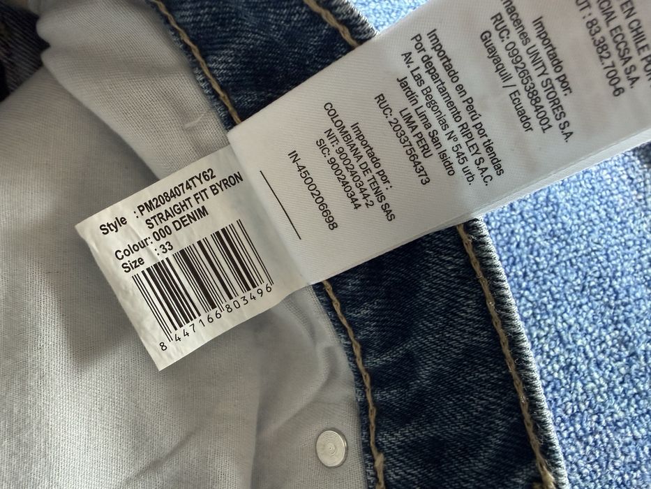 Pepe Jeans Byron Straight Jeans ОРИГИНАЛНИ мъжки дънки - 33 и 34