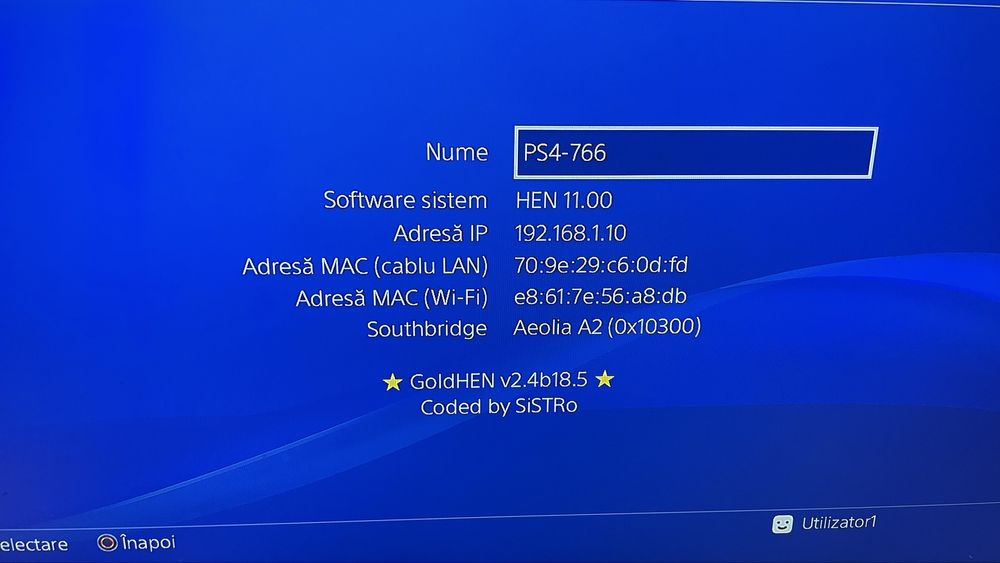 Playstation 4 modat 1TB