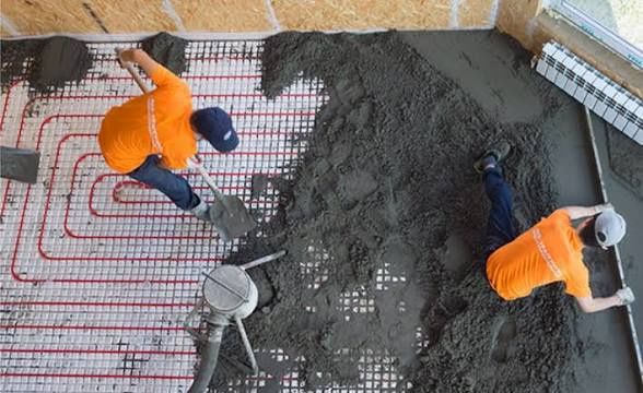 Полусухое стяжки хизмати арзон тез ва сифатли