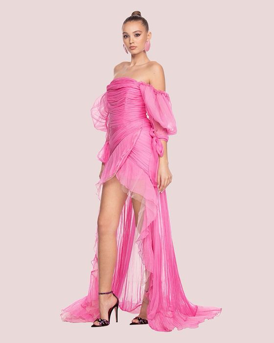 Rochie rosie Norina St de inchiriat vanzare