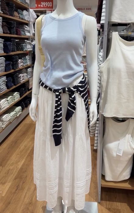 Продам юбку Uniqlo белая