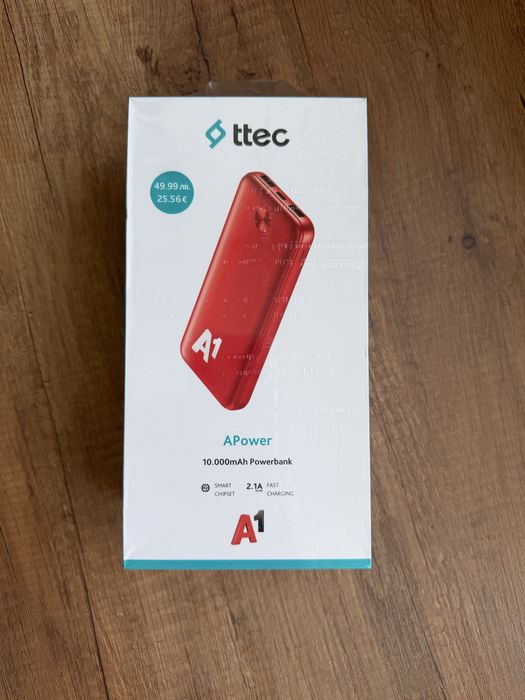 Чисто нов комплект  Redmi 15C Moonlight Blue 128 GB + Powerbank