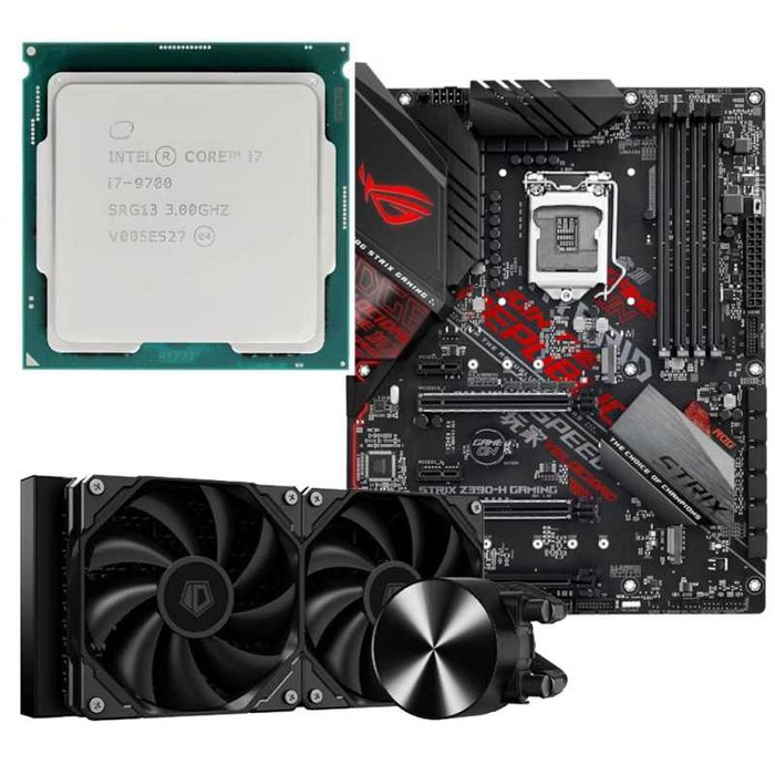 STARTER KIT Intel Core i7-9700 + ASUS PRIME H310M-R + ID-Cooling FX240 Pro