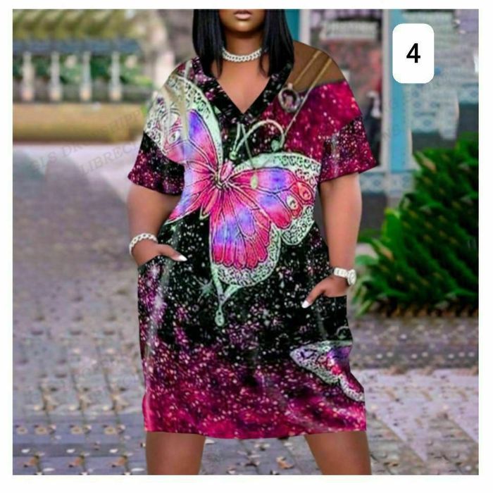 Rochie superba cu print modern