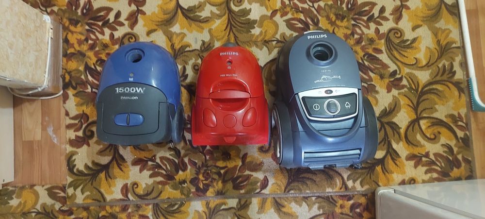Продам 3 пылесоса