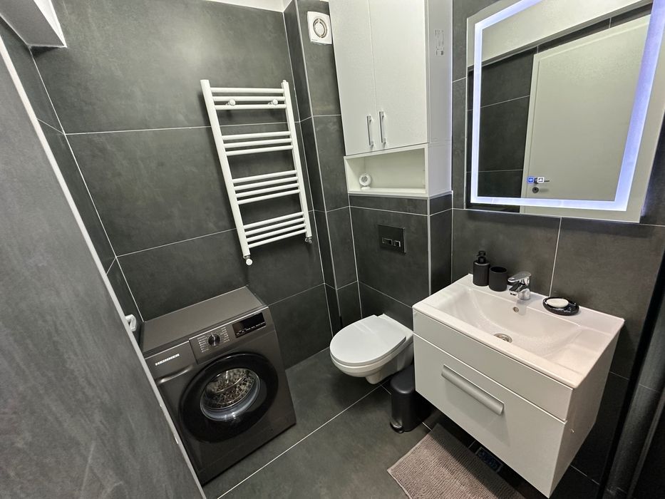Apartament tip studio de închiriat, complet mobilat și utilat (prima închiriere)