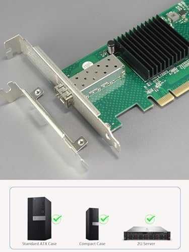 GLOTRENDS 10Gb SFP+ PCIe карта Intel 82599EN