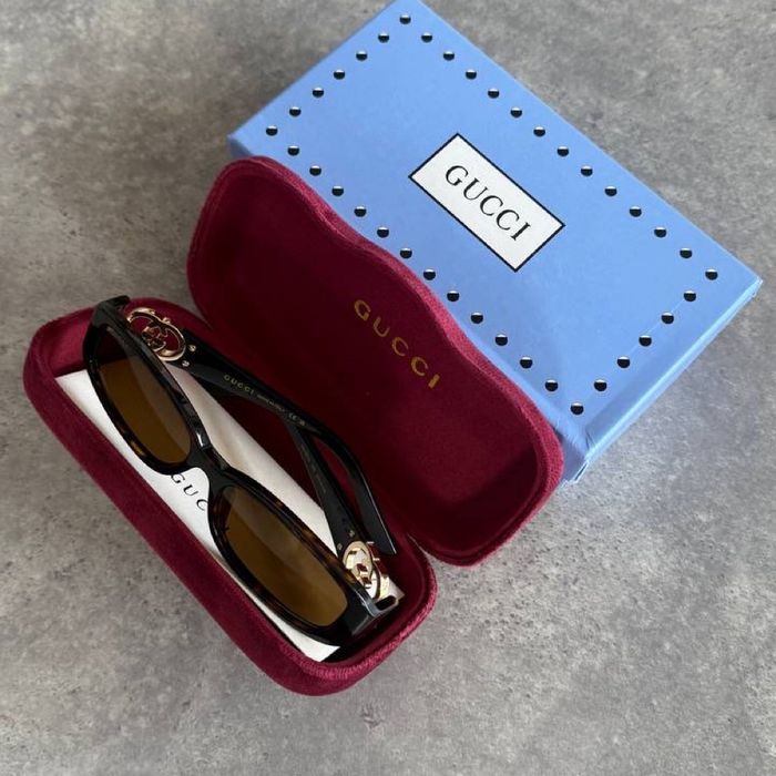 Слънчеви очила Gucci GG1661s кафяв