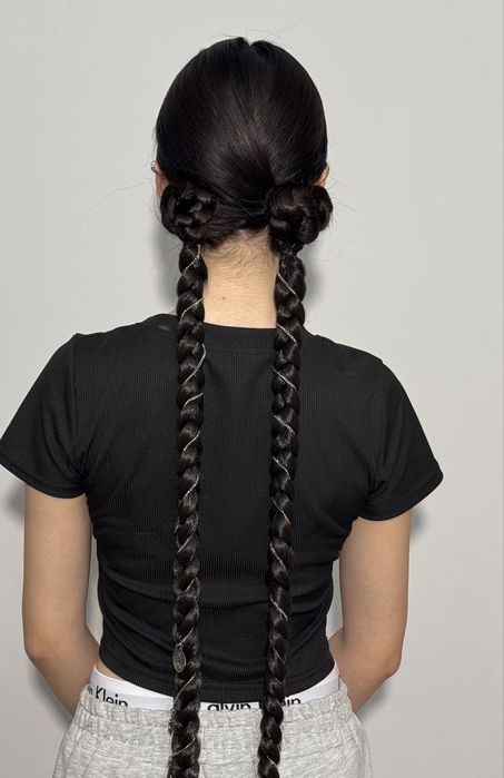 укладка прическа