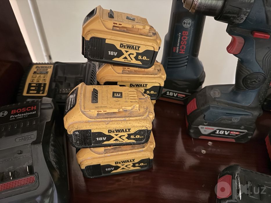 Продается набор инструментов Bosch DeWalt
