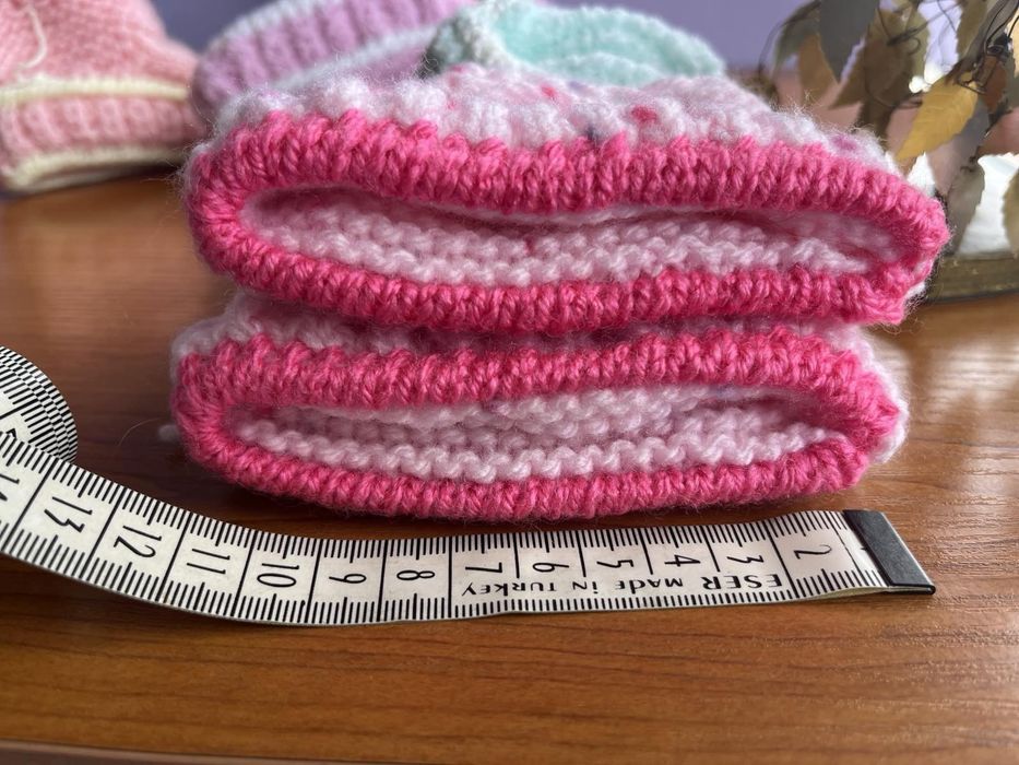 Ръчно плетени терлички