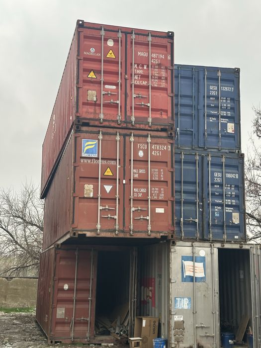 40 фут жд контейнер