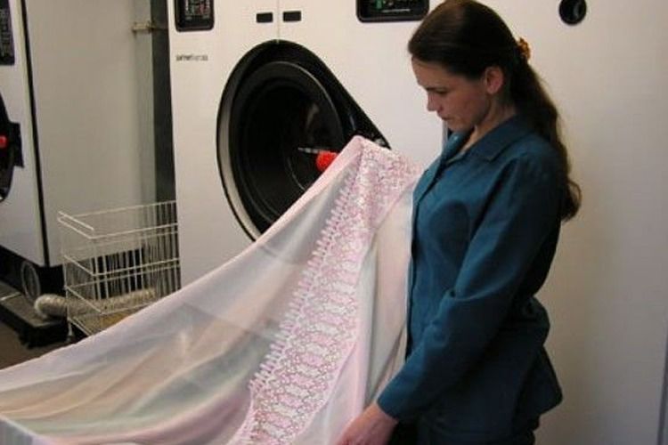 Стирка штор