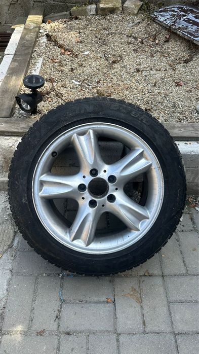 Jante 16 inch 5x112 cu anvelope iarnă 205/55/16 (VW, Audi, Skoda, Mercedes)