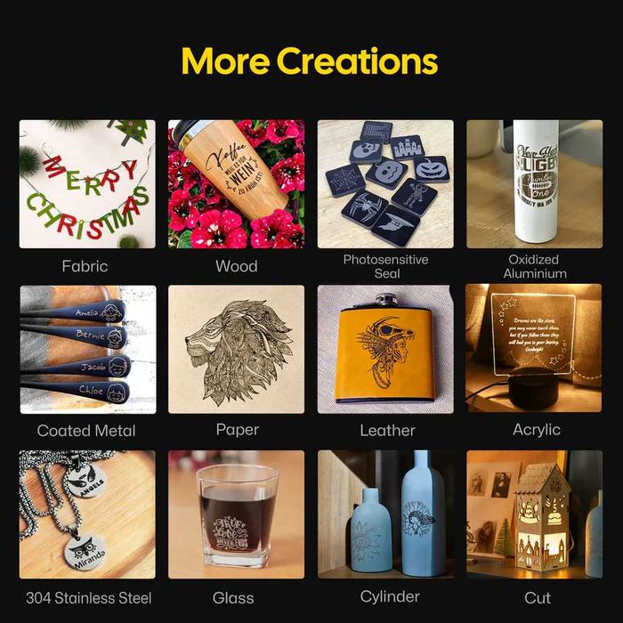 LaserPecker 2-Fast Handheld Laser Engraver & Cutter