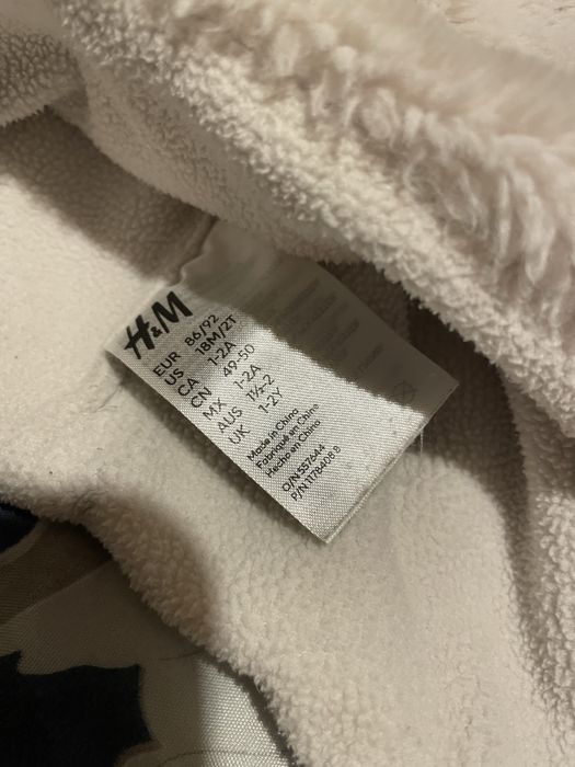 Шапка с подплата от полар 86-92 размер