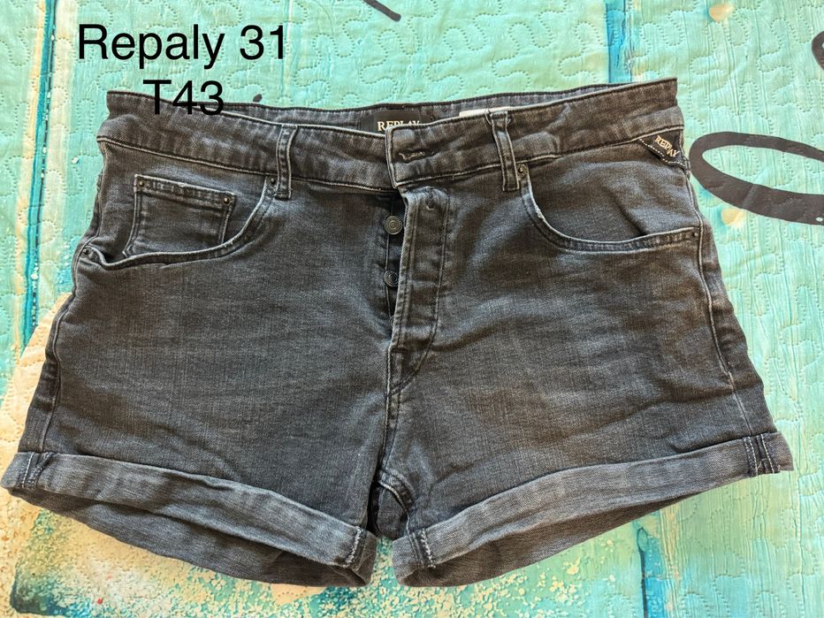 Къси дънки на Replay,G-Star,Pull&bear Л/ХЛ