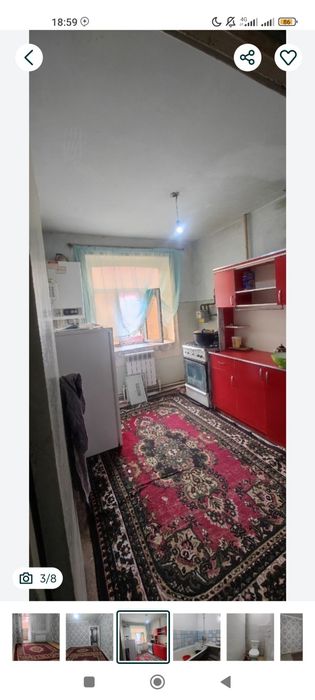 2-Хонали Квартира Ижарага / Даритал ропарасида