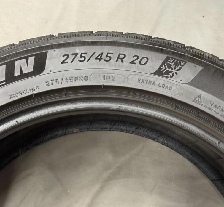 275 45 20 Зимни Мишелин 5,2мм