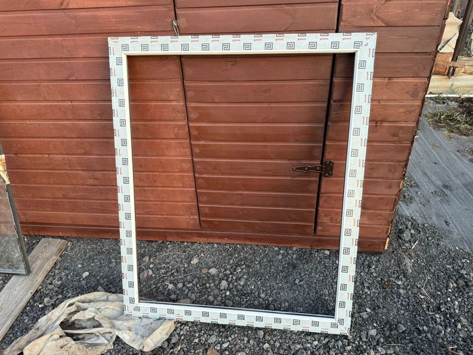 Пластиковое окно глухое