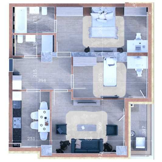 De la Proprietar! Apartament 3 cam in COPOU! Finalizat!