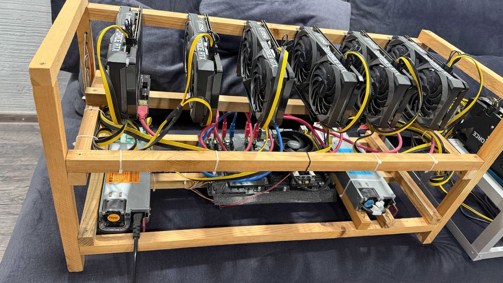 2xMining rigs/Копачки 3060ti no LHR