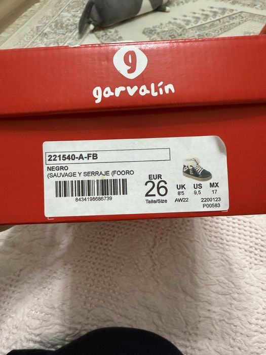 Демисезонные ботинки Garvalin