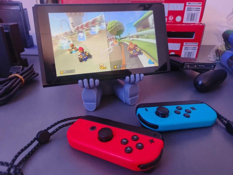 Nintendo Switch - 128 GB, с emuNAND, Android, Hekate и Atmosphere